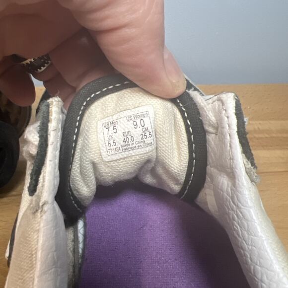 Vans Custom Bolt Men's Size 7.5 Classic Roller Skates Boltz Black White Repair - Picture 10 of 12